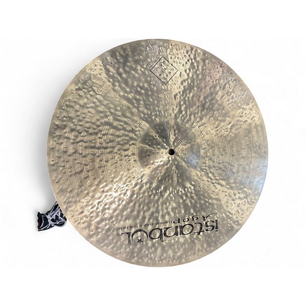 Used Istanbul Agop 20in Traditional Jazz Ride Cymbal