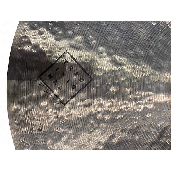Used Istanbul Agop 20in Traditional Jazz Ride Cymbal