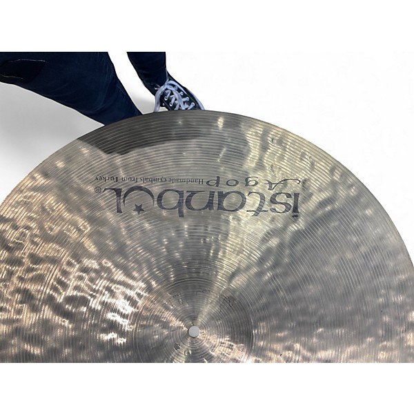 Used Istanbul Agop 20in Traditional Jazz Ride Cymbal