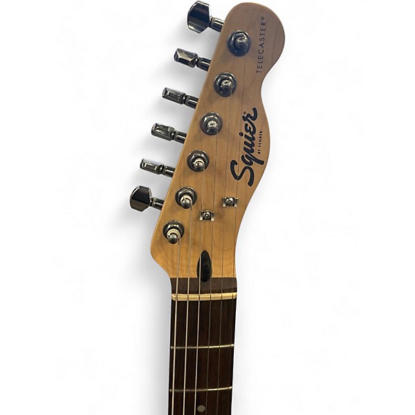 Used Squier Sonic Telecaster Surf Green Solid Body Electric Guitar