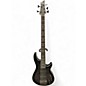 Used Schecter Guitar Research Hellraiser Extreme 5 String See Thru Black Satin Electric Bass Guitar thumbnail
