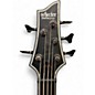 Used Schecter Guitar Research Hellraiser Extreme 5 String See Thru Black Satin Electric Bass Guitar