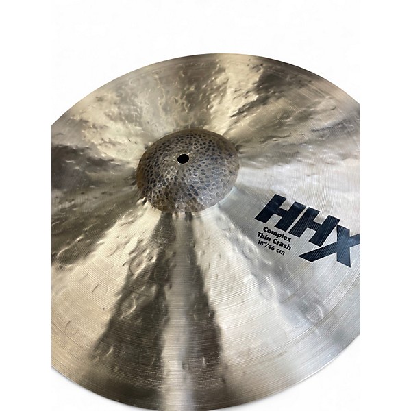 Used SABIAN 18in HHX Complex Thin Crash Cymbal