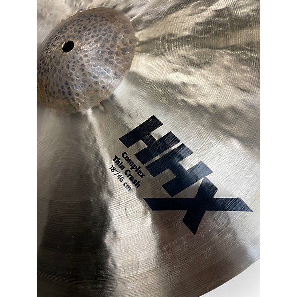 Used SABIAN 18in HHX Complex Thin Crash Cymbal