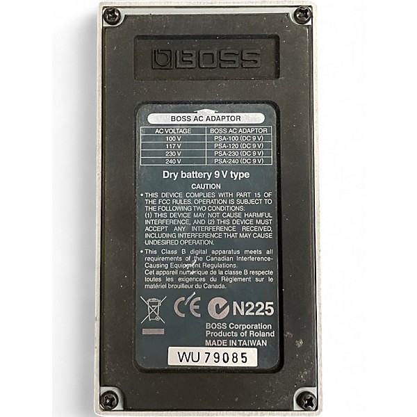 Used BOSS TU-2 Tuner Pedal