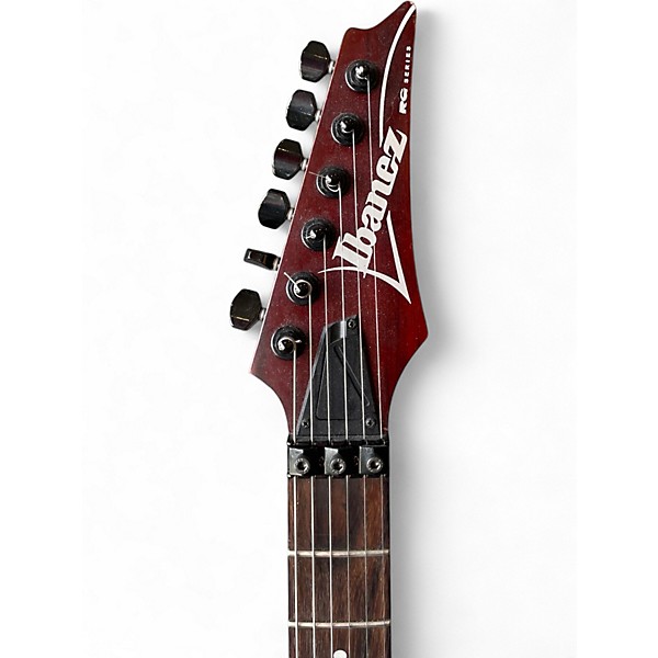 Used Ibanez RG421 Maroon Solid Body Electric Guitar