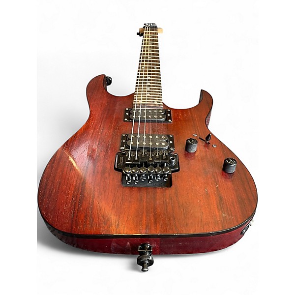 Used Ibanez RG421 Maroon Solid Body Electric Guitar