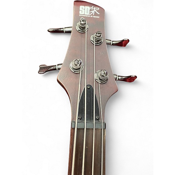 Used Ibanez SR500 Brown Electric Bass Guitar
