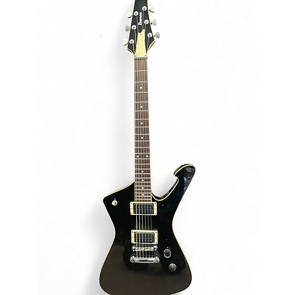 Used Ibanez IC300 ICEMAN REISSUE Black Solid Body Electric Guitar