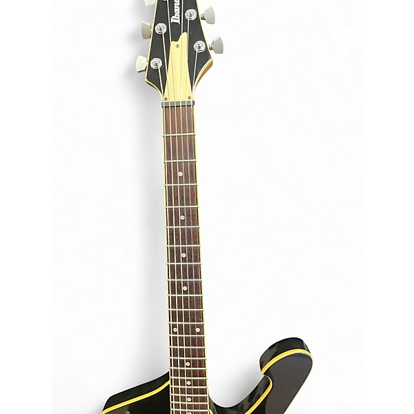 Used Ibanez IC300 ICEMAN REISSUE Black Solid Body Electric Guitar
