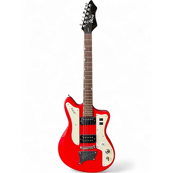 Used Ibanez JTK2 Red Solid Body Electric Guitar