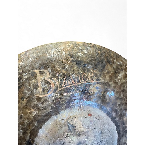 Used MEINL 10in byzance extra dry splash Cymbal
