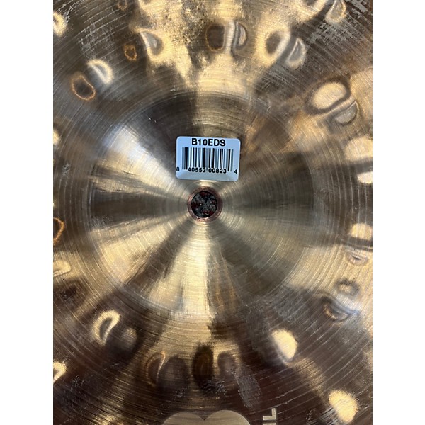 Used MEINL 10in byzance extra dry splash Cymbal