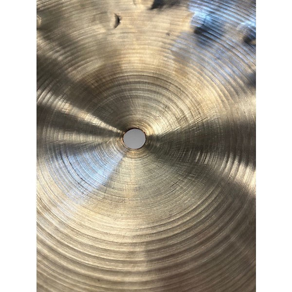 Used MEINL 14in byzance extra dry medium hi hat top Cymbal