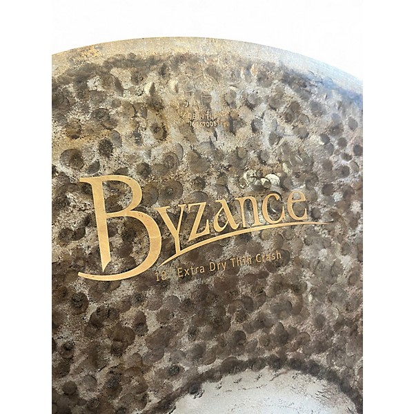 Used MEINL 18in Byzance Extra Thin Dry Crash Cymbal