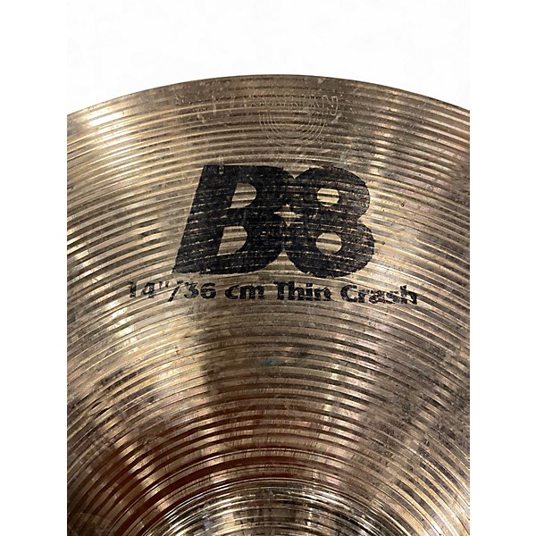 Used SABIAN 14in B8 Crash Cymbal