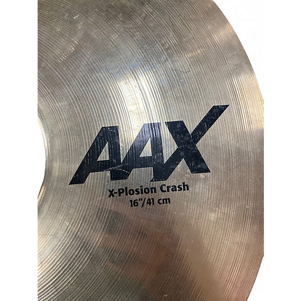Used SABIAN 16in AAX Xplosion Crash Cymbal