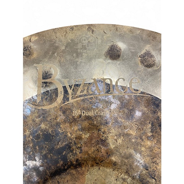 Used MEINL 16in BYZANCE DUAL CRASH Cymbal