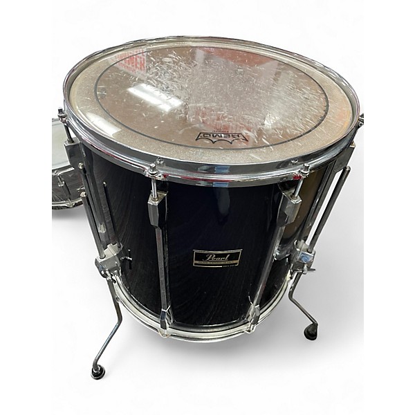 Used Pearl 5 Piece Export NAVY BLUE Drum Kit