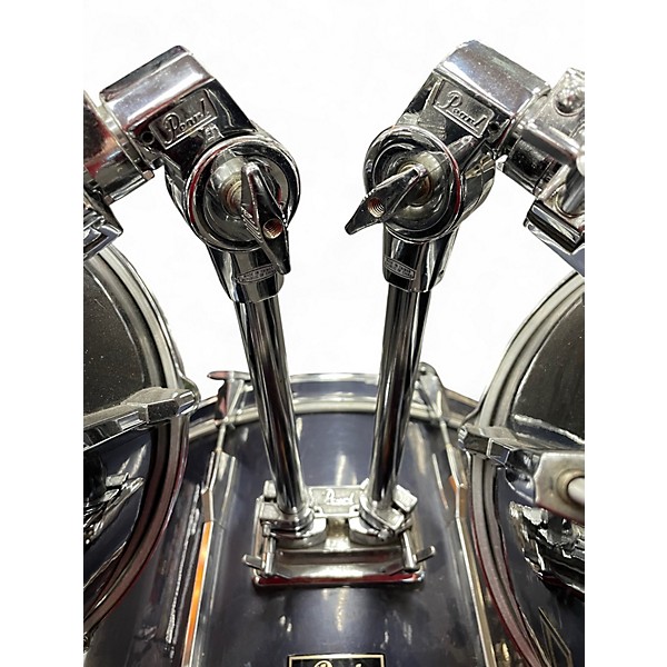 Used Pearl 5 Piece Export NAVY BLUE Drum Kit