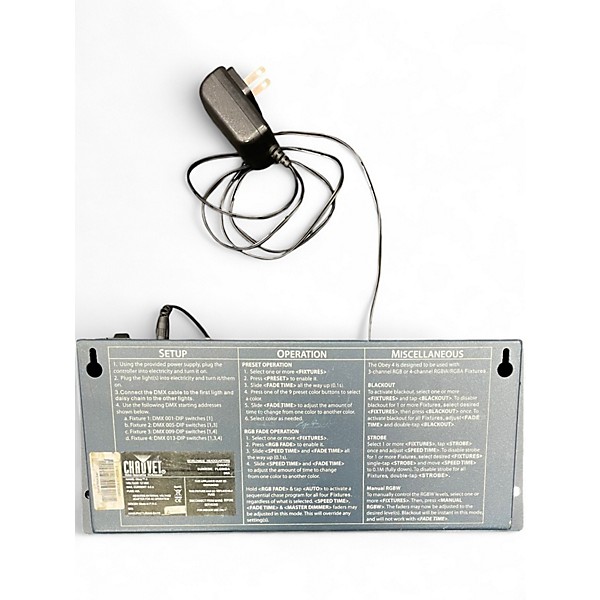 Used CHAUVET Professional OBEY 4 Lighting Controller