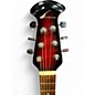 Used Ovation CK047 Celebrity Red to Black Fade Acoustic Electric Guitar