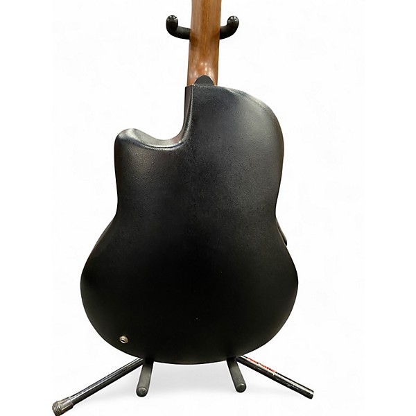 Used Ovation CK047 Celebrity Red to Black Fade Acoustic Electric Guitar