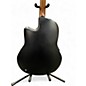 Used Ovation CK047 Celebrity Red to Black Fade Acoustic Electric Guitar