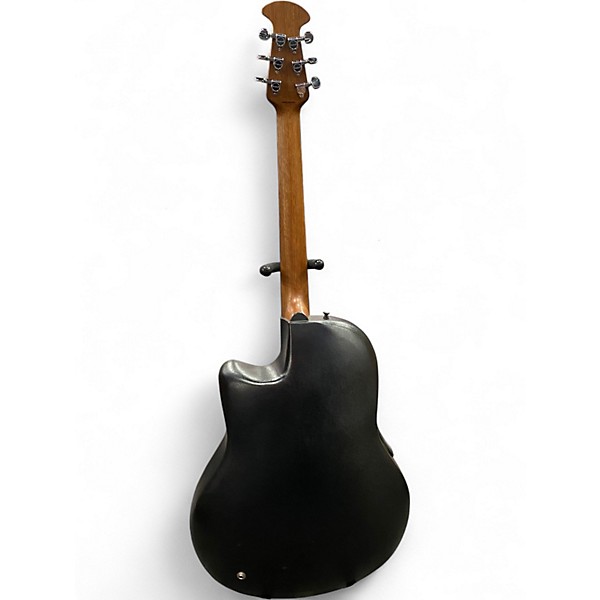 Used Ovation CK047 Celebrity Red to Black Fade Acoustic Electric Guitar