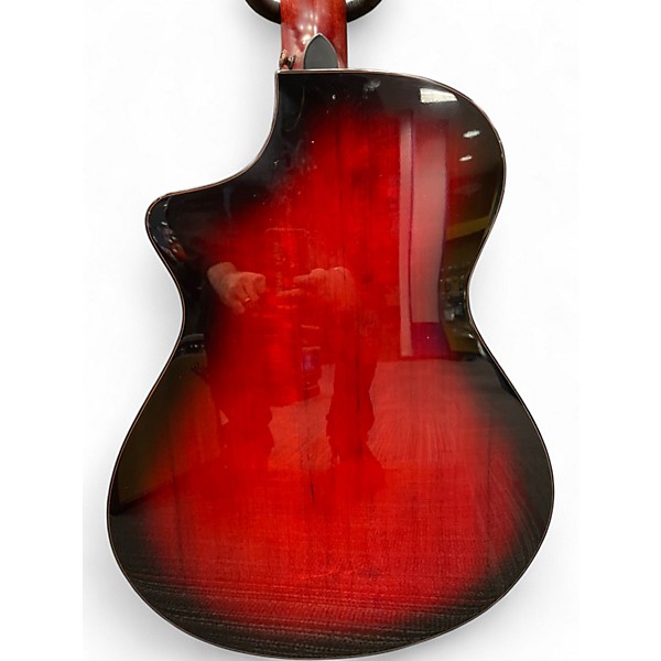 Used Breedlove Pursuit Exotic S Concert Red Acoustic Bass Guitar
