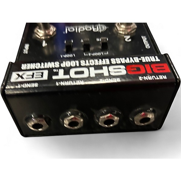 Used Radial Engineering Bigshot True Bypass FX Loop Switcher Pedal