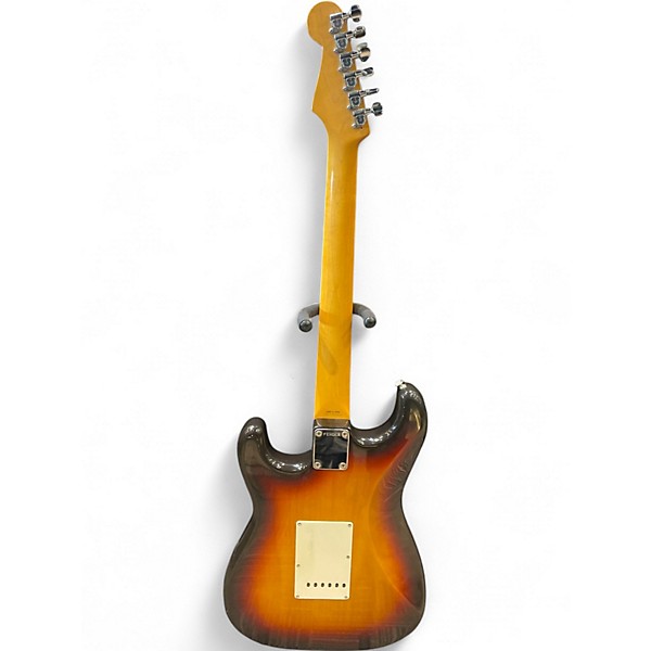 Vintage 1991 Fender MIJ ST62 Stratocaster 3 Color Sunburst Solid Body Electric Guitar