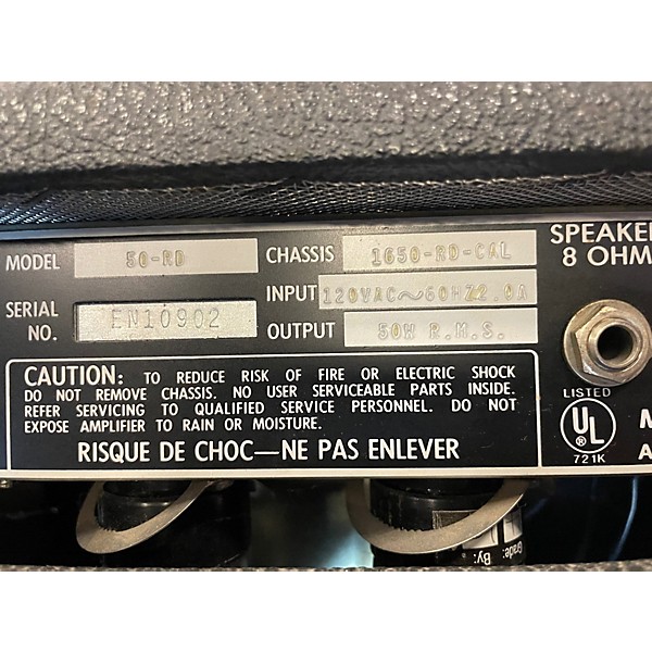 Vintage 1990s Music Man RD-50 Tube Guitar Amp Head