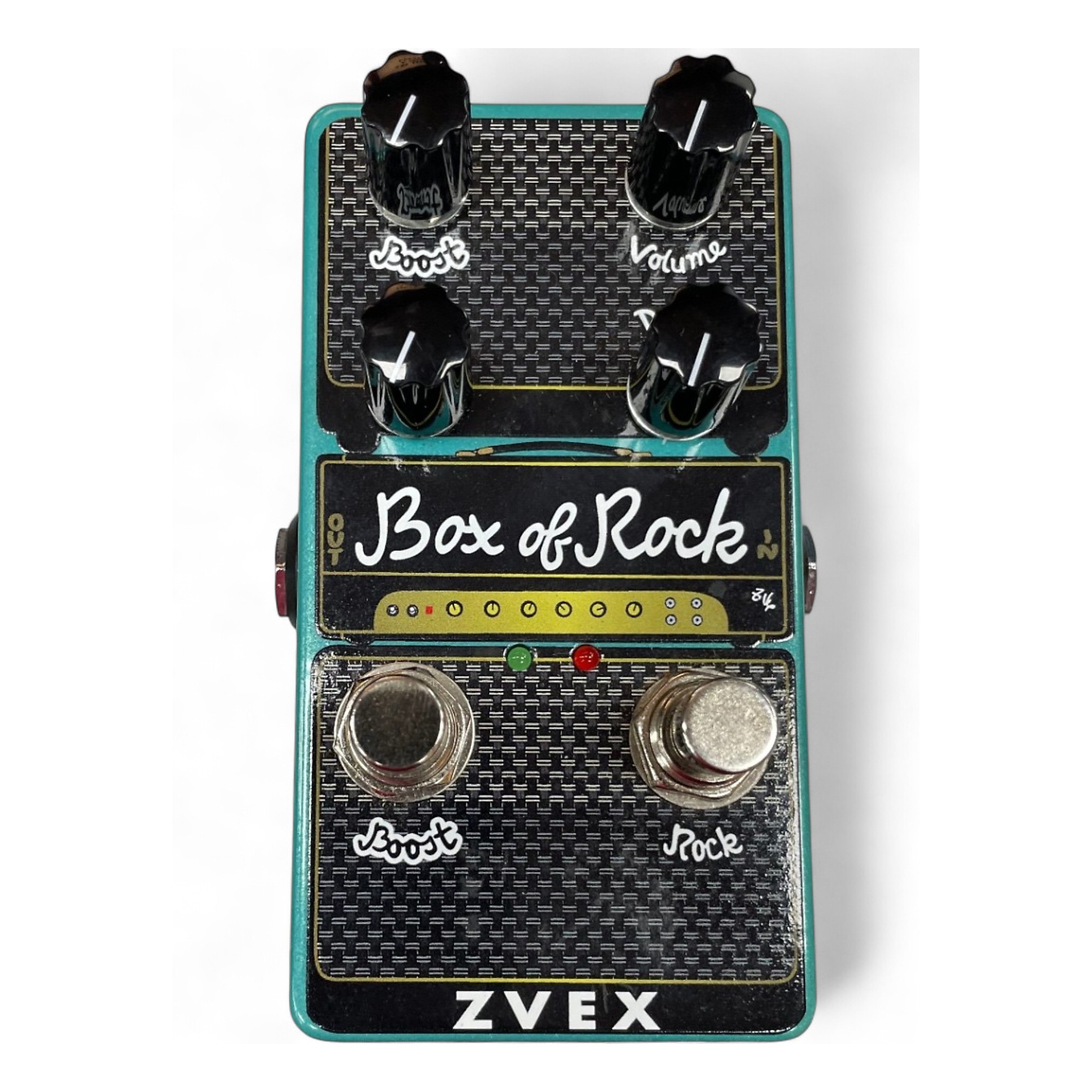 廃盤Effects BOR（ZVEX BoxofRockMOD決定版） Used ZVEX Box Of Rock Distortion Boost Effect Pedal | Guitar Center