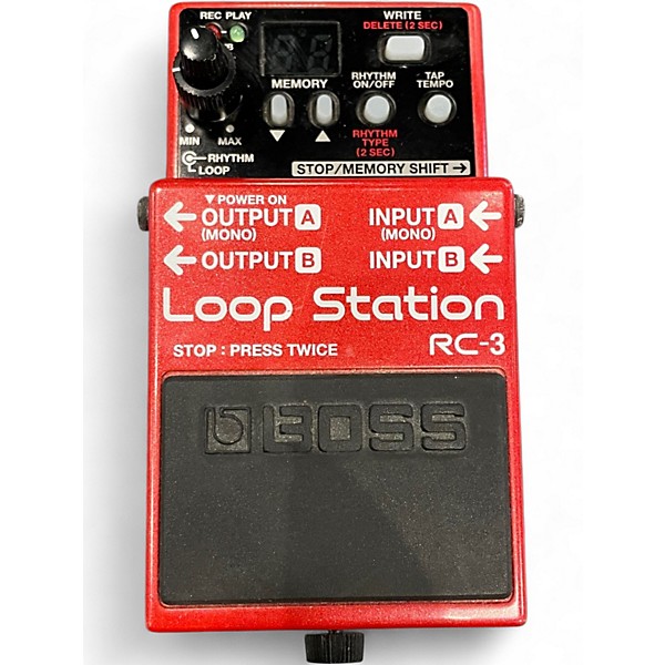 Used BOSS RC3 Loop Station Pedal