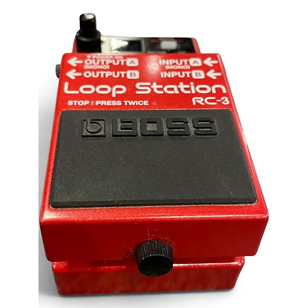 Used BOSS RC3 Loop Station Pedal