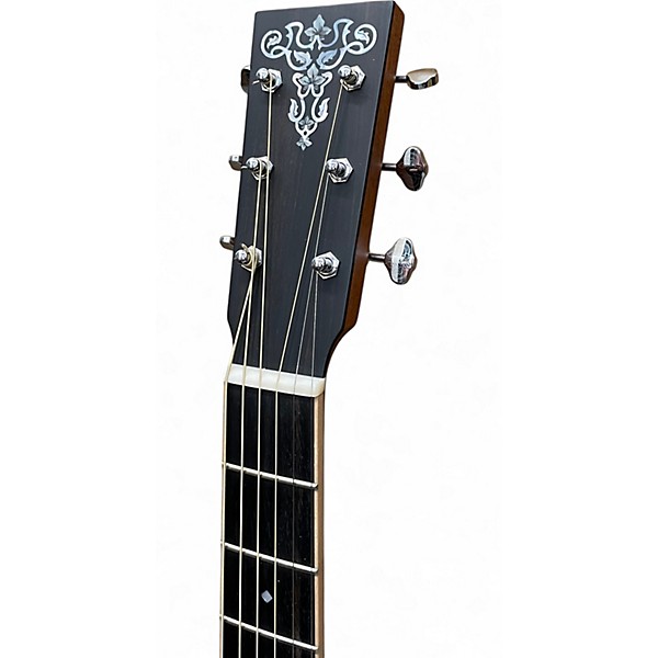 Used Larrivee OM-40 Custom Ovangkol Satin Natural Acoustic Guitar
