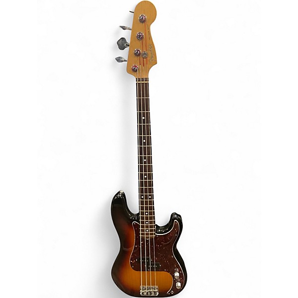 Used 2005 Fender AMERICAN PRECISION BASS 3 Color Sunburst Electric Bass Guitar