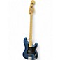 Used 2025 Fender American Performer Precision Bass Blue Electric Bass Guitar thumbnail