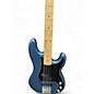 Used 2025 Fender American Performer Precision Bass Blue Electric Bass Guitar