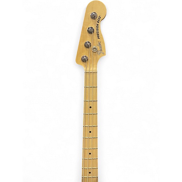 Used 2025 Fender American Performer Precision Bass Blue Electric Bass Guitar