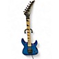 Used Jackson JS34Q Dinky Trans Blue Solid Body Electric Guitar thumbnail