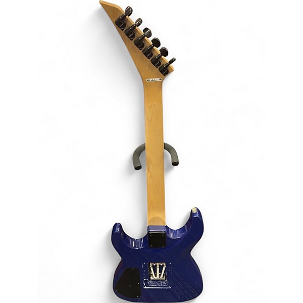 Used Jackson JS34Q Dinky Trans Blue Solid Body Electric Guitar