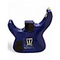 Used Jackson JS34Q Dinky Trans Blue Solid Body Electric Guitar