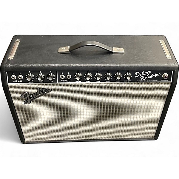 Used Fender Deluxe Reverb 22W 1x12 Tube Guitar Combo Amp
