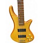 Used Schecter Guitar Research Diamond Passive Custom Active 5 String Natural Electric Bass Guitar