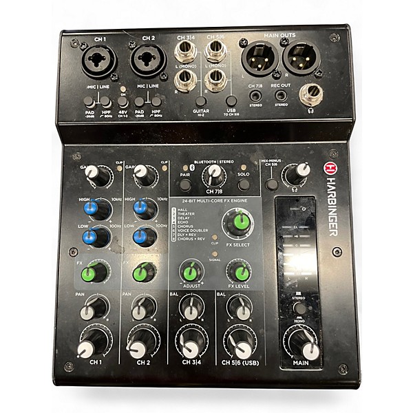 Used Harbinger LX8 Unpowered Mixer