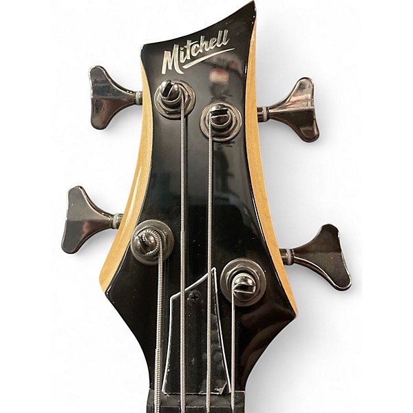 Used Mitchell MB200 Black Electric Bass Guitar