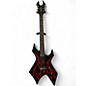 Used B.C. Rich KKW KERRY KING WARLOCK RED FLAME Solid Body Electric Guitar thumbnail