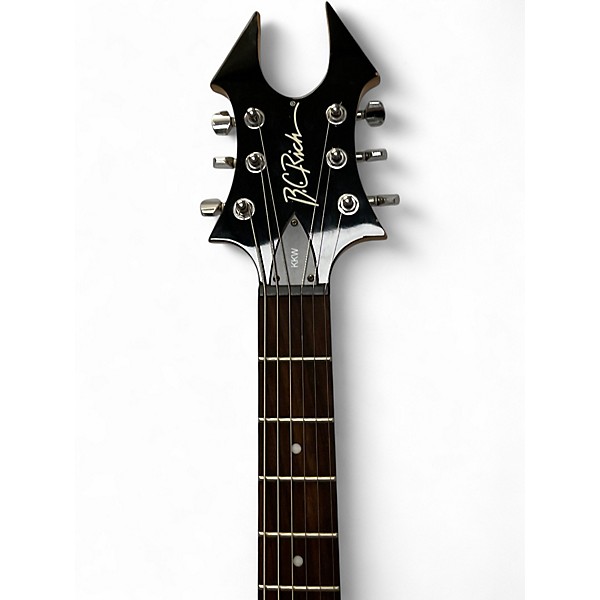 Used B.C. Rich KKW KERRY KING WARLOCK RED FLAME Solid Body Electric Guitar